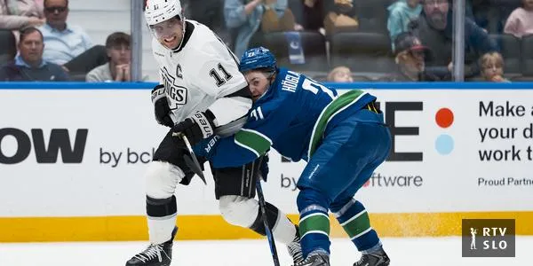 Los Angeles Kings po porazu proti Utahu premagali Vancouver Canucks