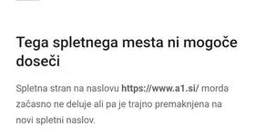 Operater A1 odpravil obsežen izpad omrežja po celotni Sloveniji