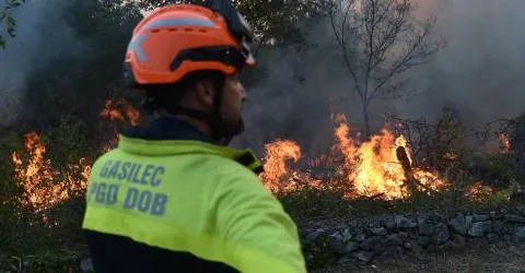 URSZR razglasila veliko požarno ogroženost po celotni Sloveniji