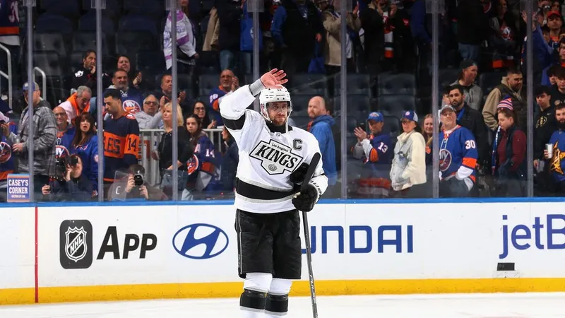 Anže Kopitar z rekordom postal najučinkovitejši igralec v zgodovini LA Kings