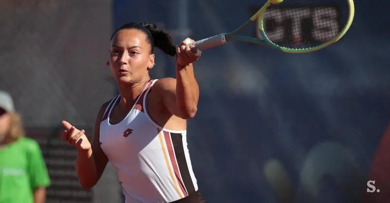 Italijanka De Stefano v finalu WTA 125 v Ljubljani premagala Barthel