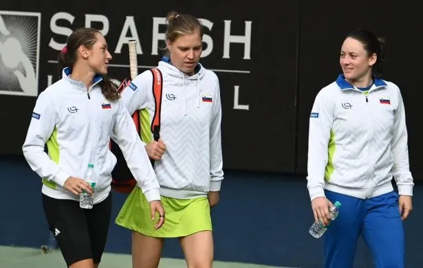 Slovenija in Španija določili igralne pare za kvalifikacije pokala BJK