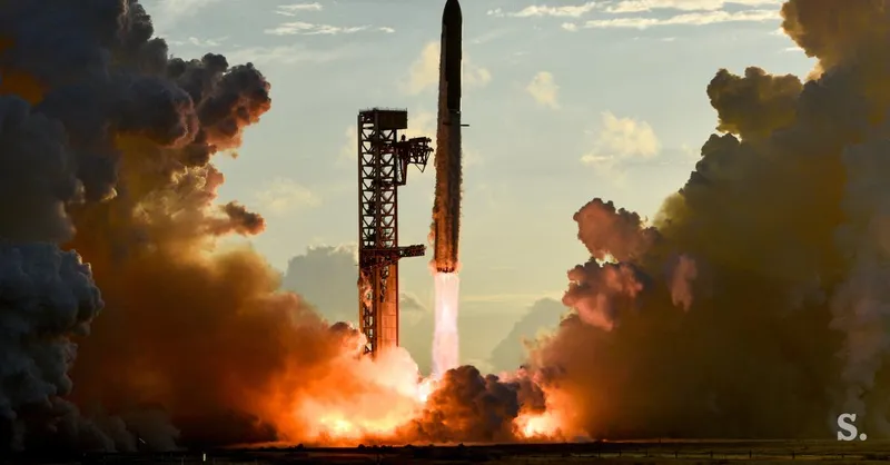 SpaceX uspešno utiril raketo Starship v orbito in namestil satelite Starlink
