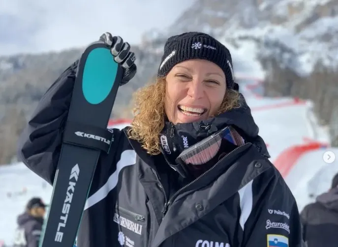 Malorie Blanc zmagovalka superveleslaloma v Crans Montani, Ilka Štuhec 13.