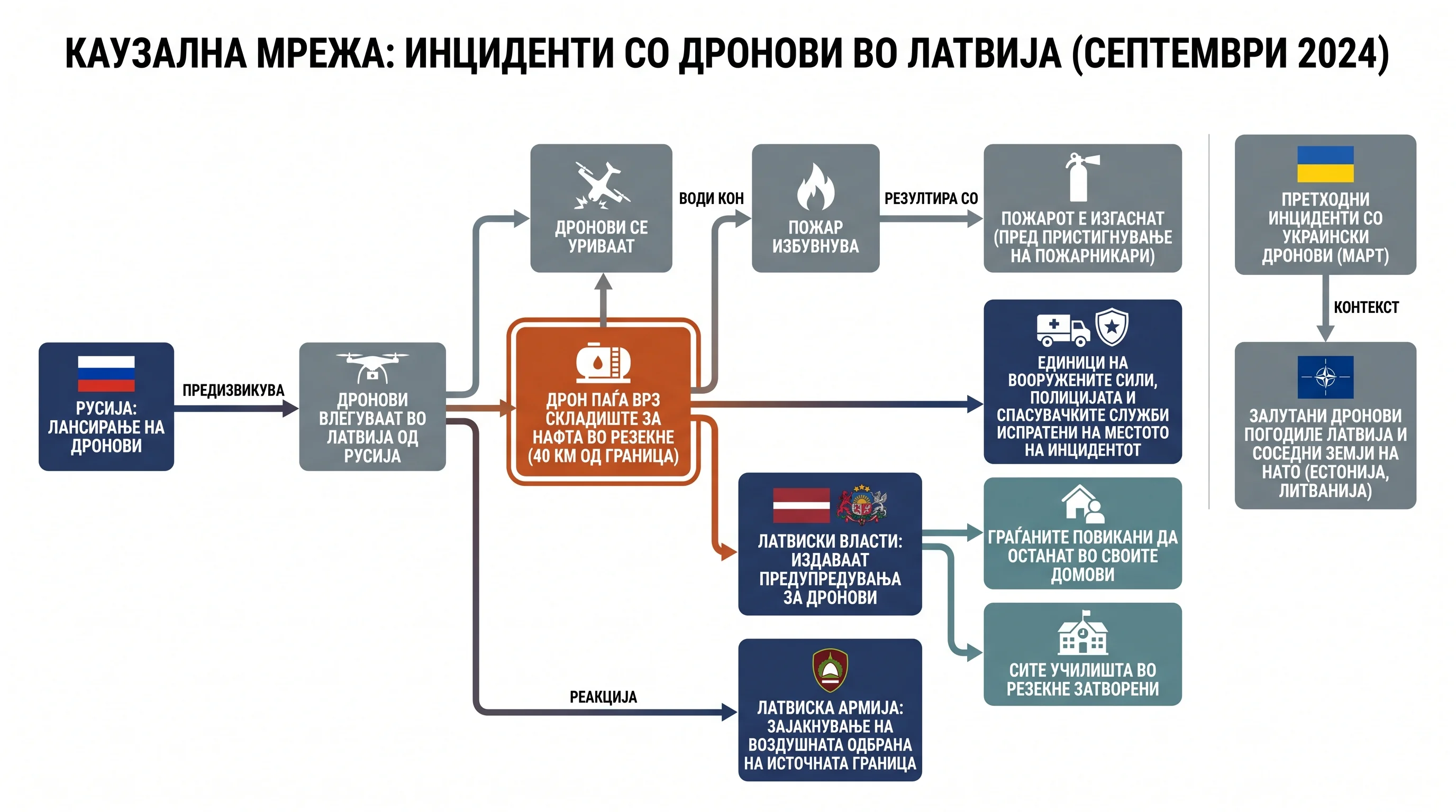 Инфографика догађаја
